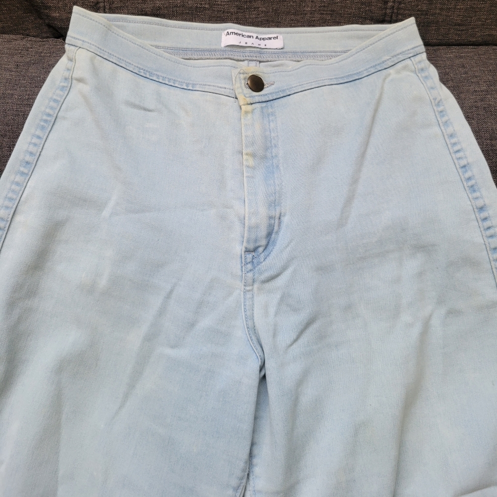 American Apparel High Waisted Jeans